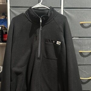 The North Face Men's Zip-Up Black Sweater